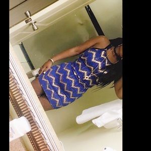 Bodycon dress// Chevron dress